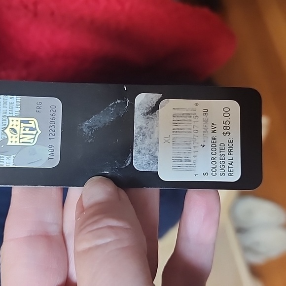 New England Patriots Sherpa Hoodie - Red and Navy size XL - Picture 6 of 6